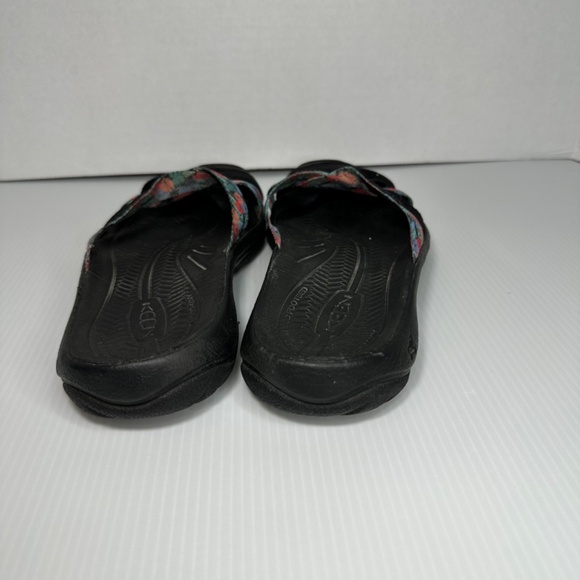 Keen Black Sandals with Colorful Straps - Picture 6 of 9